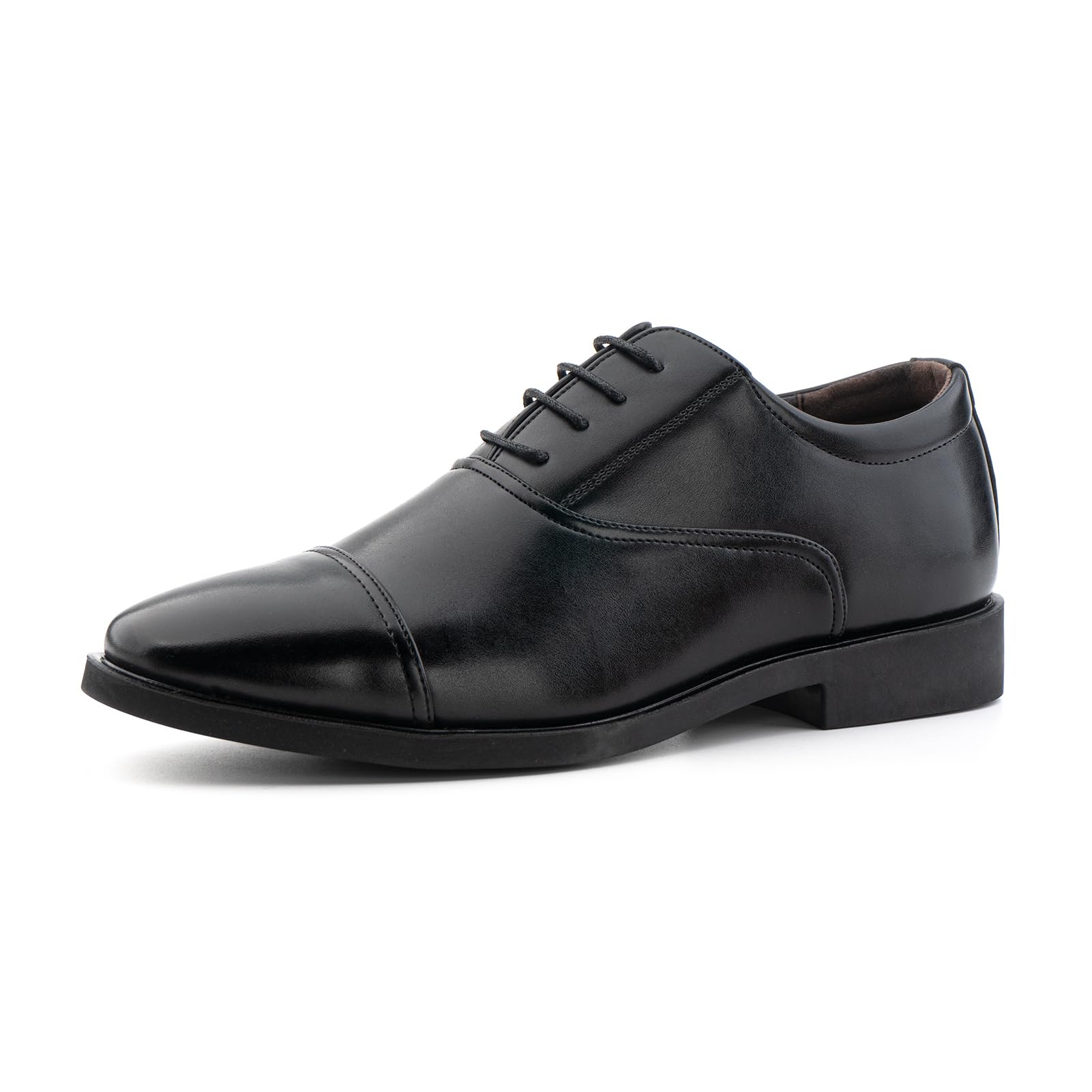 Hitmars Scarpe Uomo Derby Scarpe Eleganti Formale Vintage Oxford Scarpe,Classiche Comode Nero Marrone EU 39-48