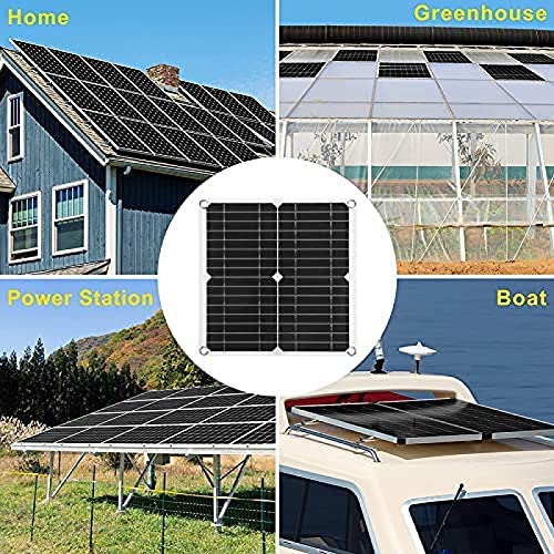 Painel solar 300W 2pcs 150W 12V Módulo fotovoltaico monocristalino flexível de alta eficiência Contr