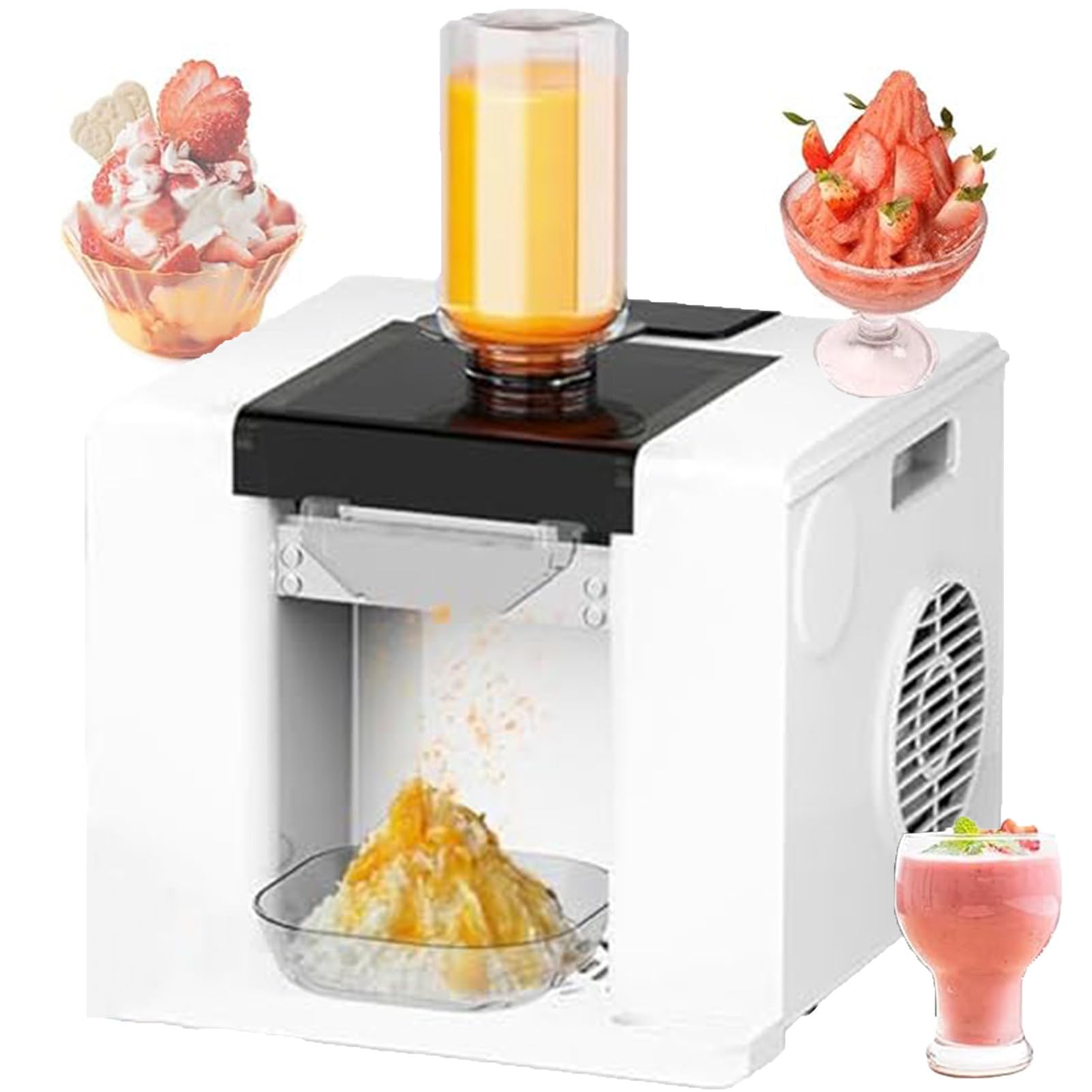Machine à glace pilée flocon de neige pour dessert bingsoo maison
