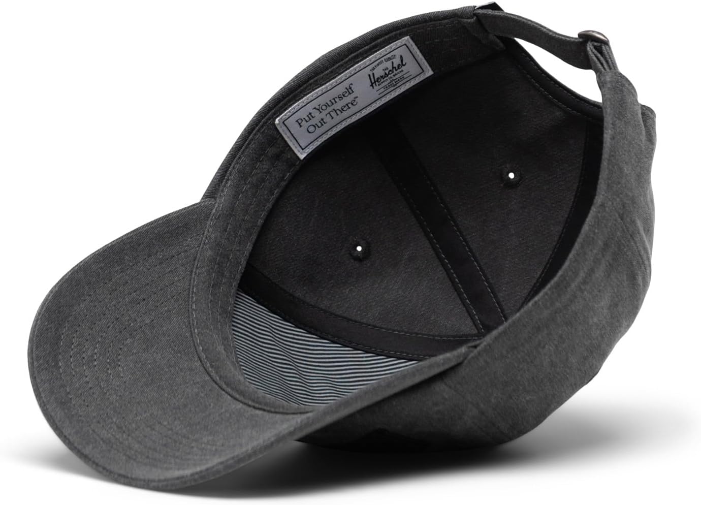 Herschel Supply Co. Sylas Faculty Cap, Black Stonewash - Image 3