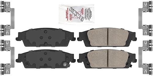 Miniatura 2 de Almohadillas de cerámica traseras y rotores recubiertos para CADILLAC ESCALADE + ESV 2015-2020