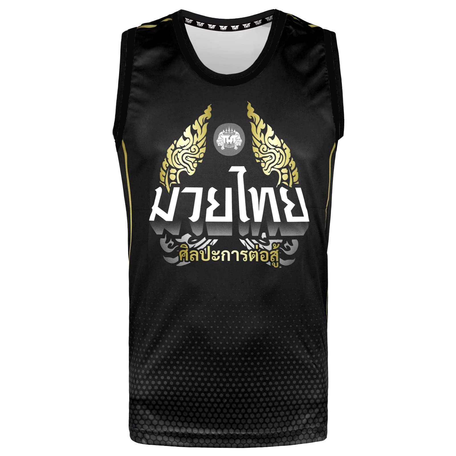 Tuff Sport Débardeur de boxe Muay Thai sans manches pour entraînement de fitness