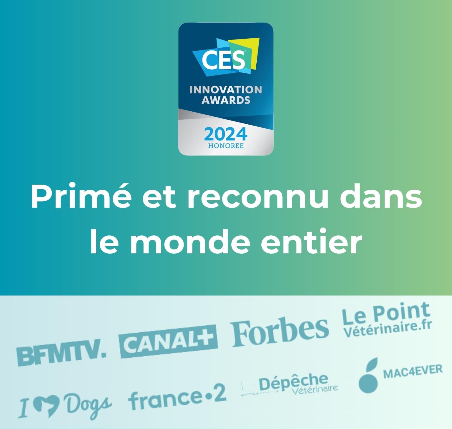 Invoxia Biotracker GPS et Suivi Santé pour Chien | Suivi cardiaque, respiratoire et sommeil, GPS LTE-M 4G, sans abonnement, autonomie 15 jours