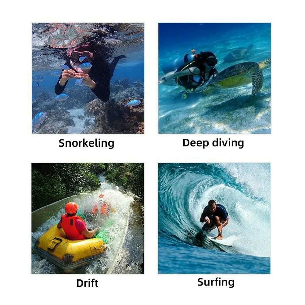 GLDFW - Mute termiche in neoprene da 3 mm/2 mm, per immersioni, surf, snorkeling, kayak, nuoto, per tenere al caldo