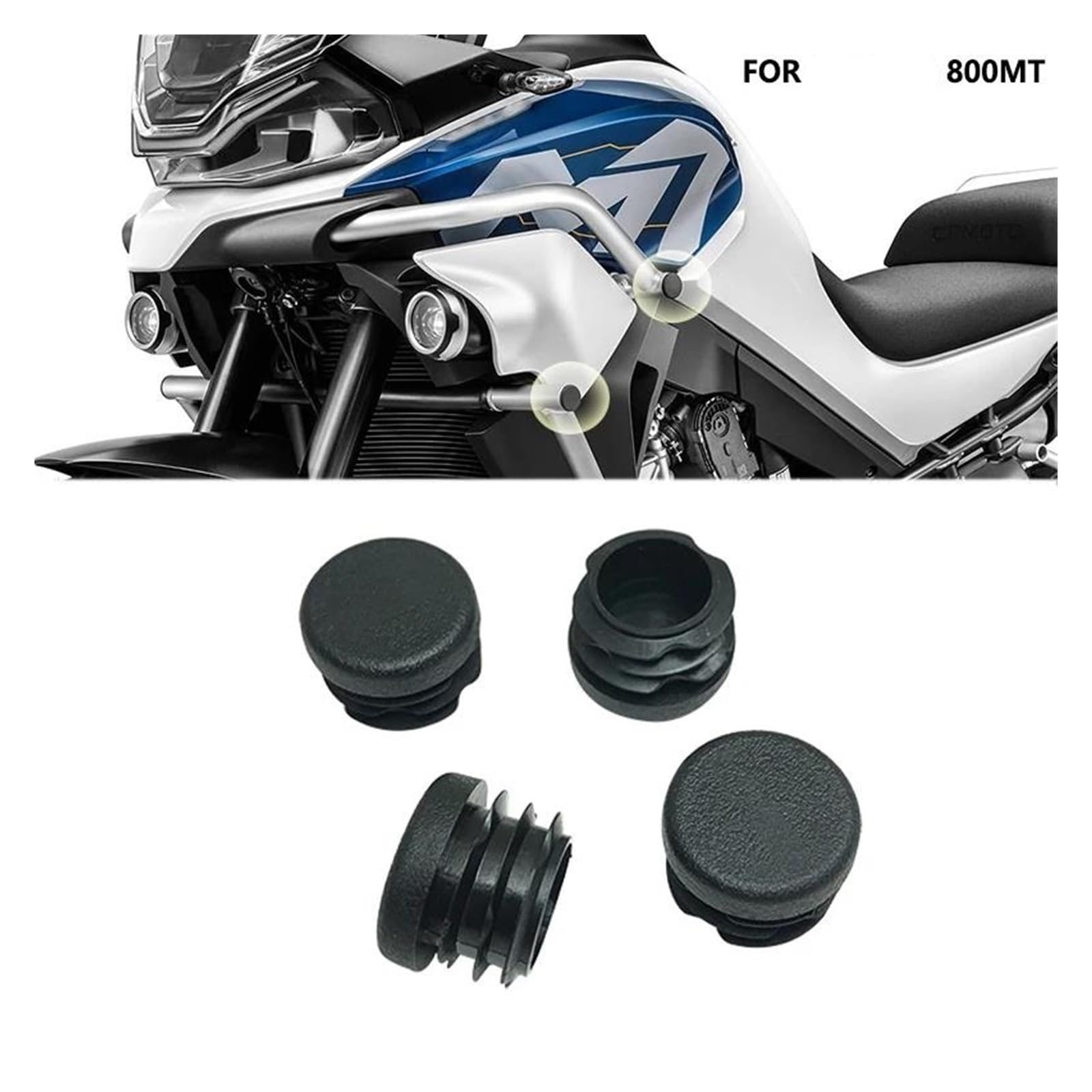 4 Pezzi Per CF&M&OTO 800MT MT800 800 MT CF800MT Accessori Per Moto Tappi Copri Foro Telaio Decorativi Set Di Per