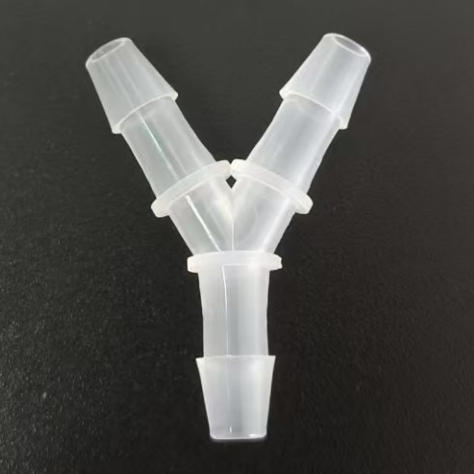 Y-Type Hose Barb Fitting - 3 Way Equal Barbed Adapter for Laboratory and Food Machinery - 25 Pack(4mm 5/32inch)
