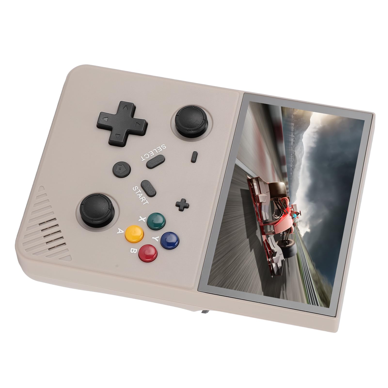 POENVFPO Handheld Game Console Retro Tragbarer Spieler 4.3in IPS -Bildschirm mit 20000 Klassischen Spielen Ideal für Heim- und Reisespiele ABS Material (128GB)