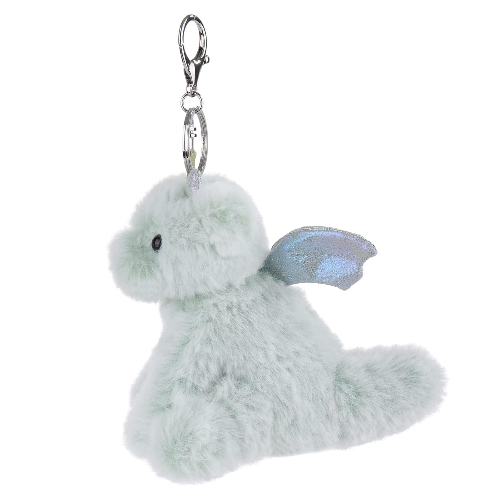 Apricot Lamb Dragon Cute Keychain, Soft Stuffed Plush Keychain Toys for Kids’ Backpack, Purse, 5 Inches
