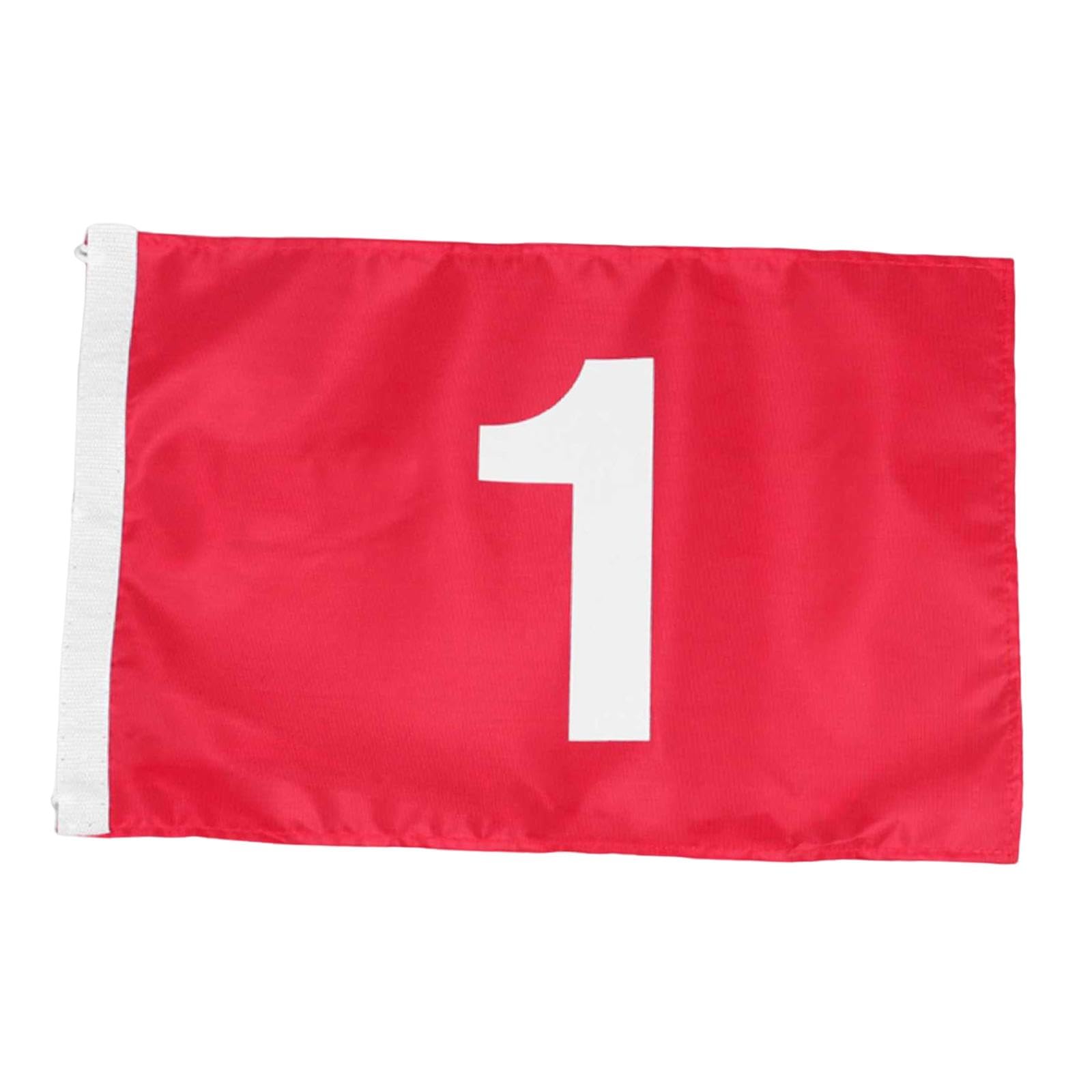 rockible Drapeau de Golf Rouge Standard pour Green, pelouse, Jardin ou Parcours d'entraînement, 1