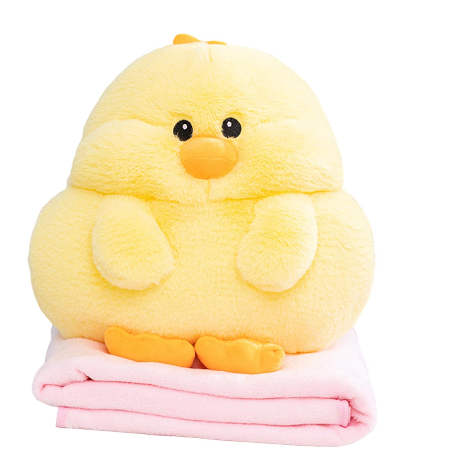 Tsophreniq Adorable Animal Print Pillow Blanket 2 in 1 Soft Cotton Filled for Sofa Bed Car Decorations Travel Blanket Sleep Pillow