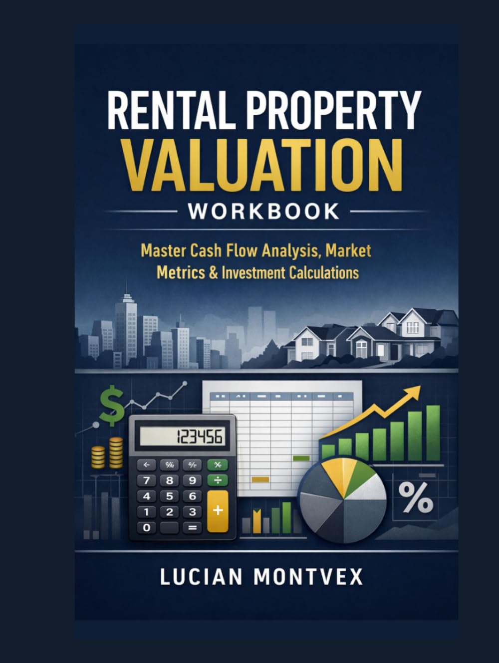 Rental Property Valuation Workbook: Master Cash Flow Analysis, Market Metrics & Investment Calculations
