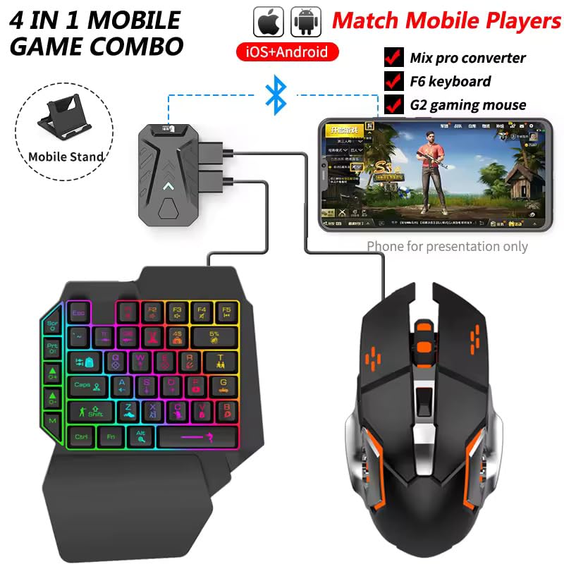 Amazon.in: Buy DWH One Hand Non Mechanical Gaming Keyboard and 
