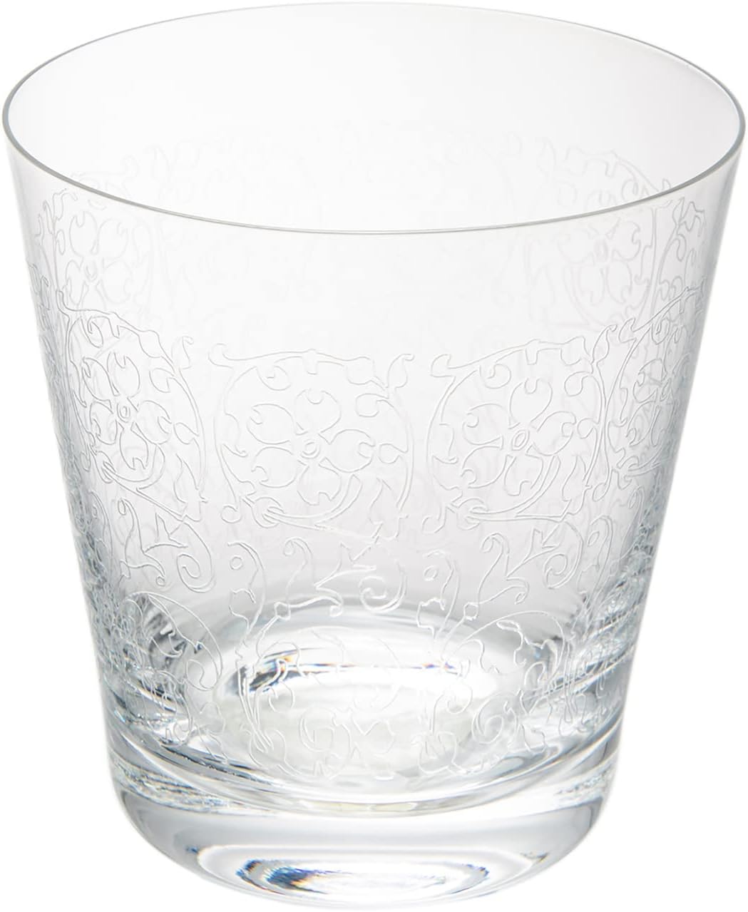 Aoyama Glass AMG-7025-1S Bacchus Glass, Rock Glass, Old Shochu Glass, Japanese Sake, Approx. 12.2 fl oz (360 ml), Gift Set, Box, Father's Day, Gift, Men's, Old/Arabesque Made in the Czech Republic