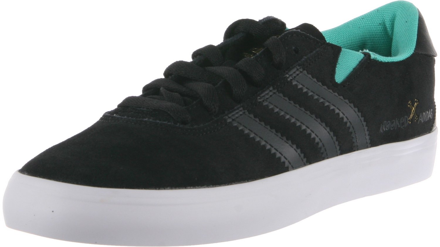 adidas gazelle silver green womens adidas Gonz Aloha Super Core Black / Preloved Teal 9 main image 0