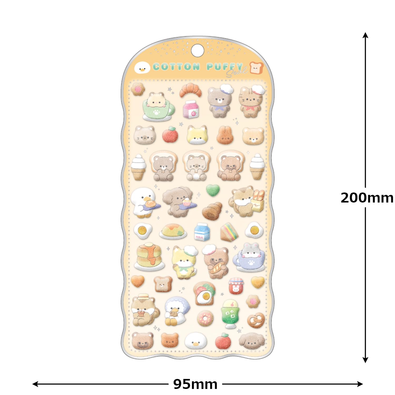 Amazon | クラックス CRUX コットンパフィーシール パン 立体 ネイル