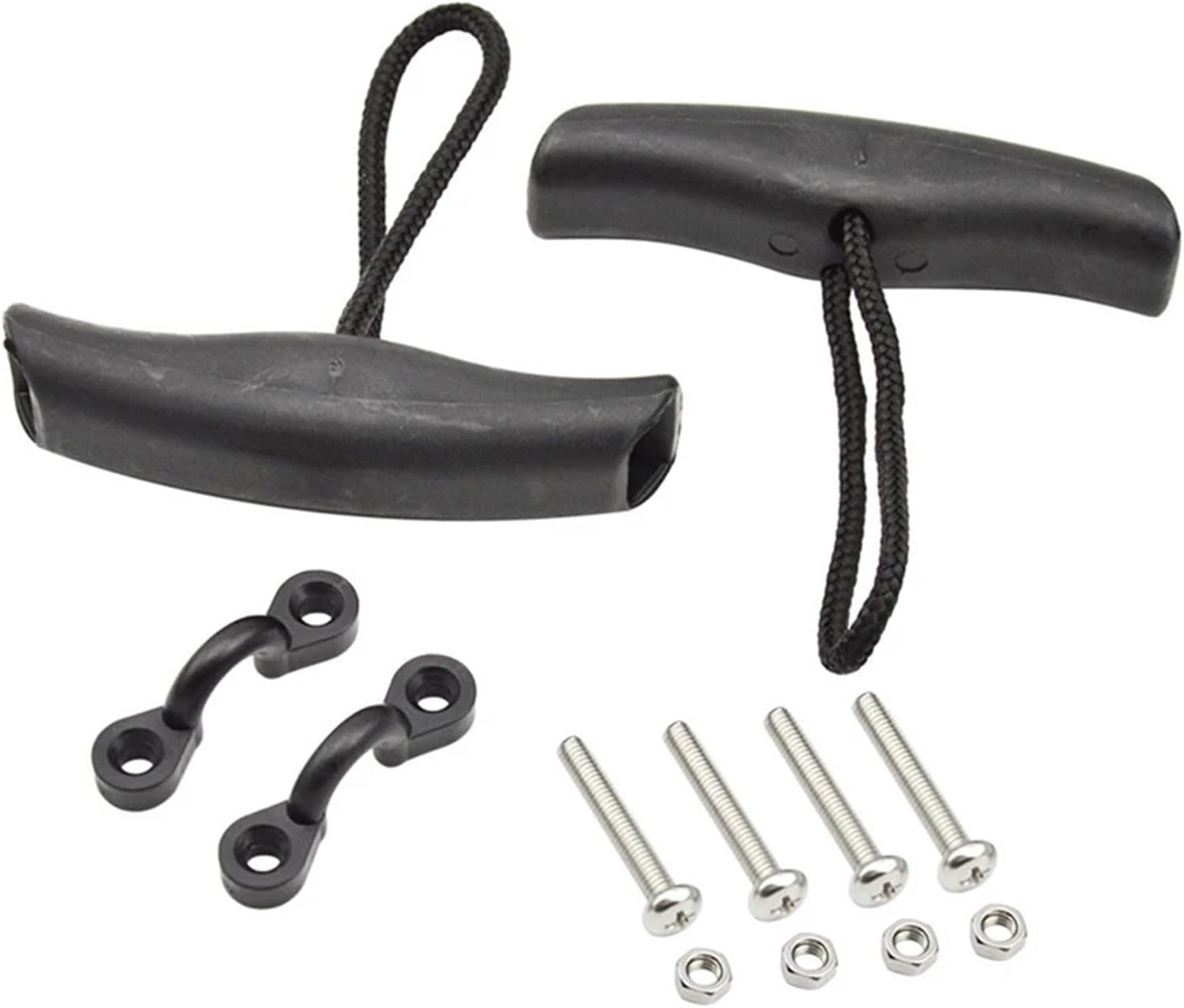 Kayak Handles 10Pcs Kayak Carry Handle Pull Handle T-Handle Kayak Pad Eyes for Portable Boats