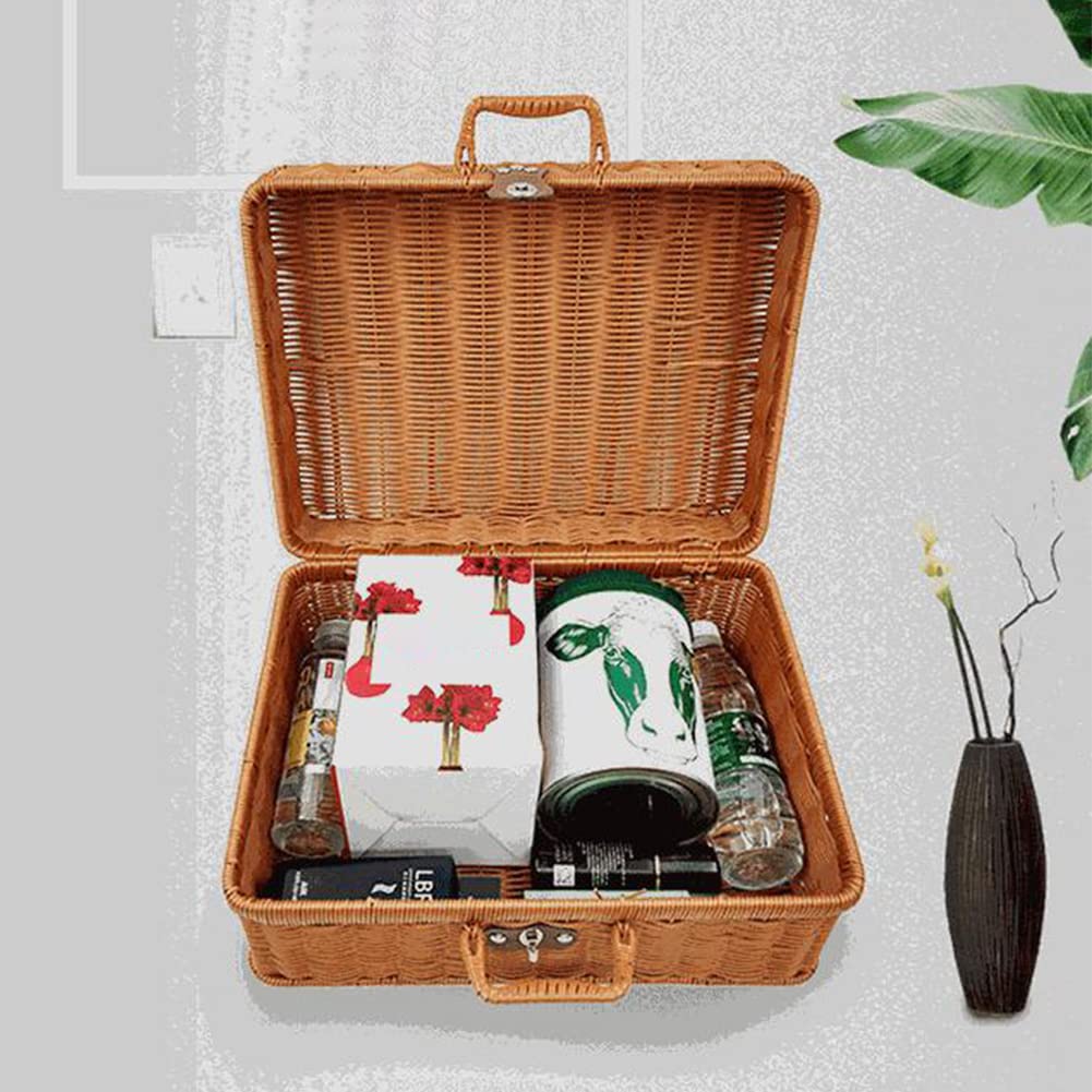 Paniers De Rangement En Jonc De Mer, Bacs De Rangement Tissés À La Main