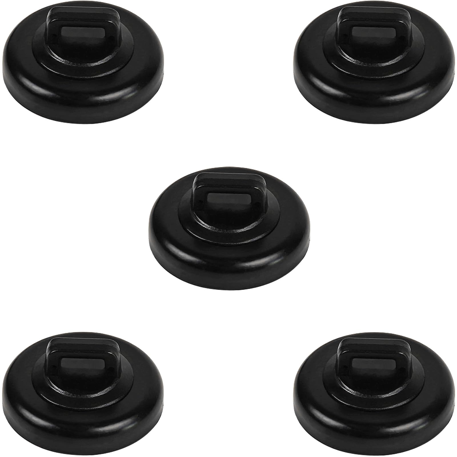 Magnet Zip Tie Mount Magnetic Cable Tie Mount Clips Holder Strong Wire Cable Holder Mount Wire Base Management for Home Office Marine Electrical Wiring (D23 5Pcs)