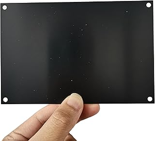 Metal Engraving Sheets for Etching Blank Anodized Aluminum Sheets for Crafting - 5 Pack 4inchX6inch Nameplate Metal Aluminum Plate Signs
