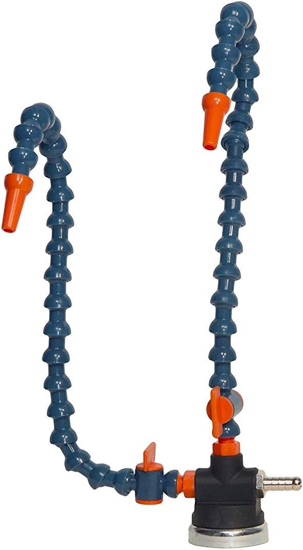 2 Flexible Coolant Hoses with Magnetic Base
