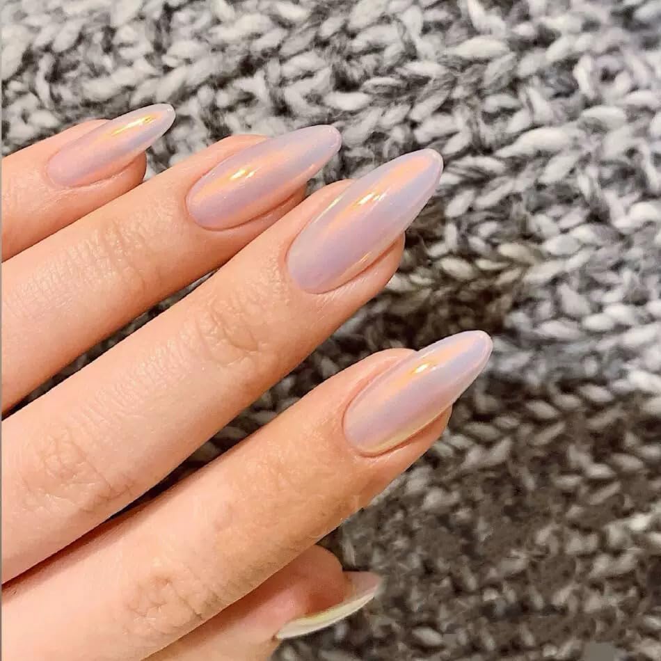 30 uñas postizas a presión de almendra, ajuste supremo y uñas de gel suave natural, 15 tamaños, kit de uñas postizas reutilizables con caja de