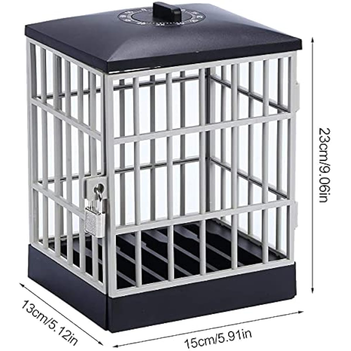 Cage de prison pour téléphone portable avec minuteur, boîte de rangement en métal avec clé, pour garder vos amis, votre famille et vous loin des smartphones