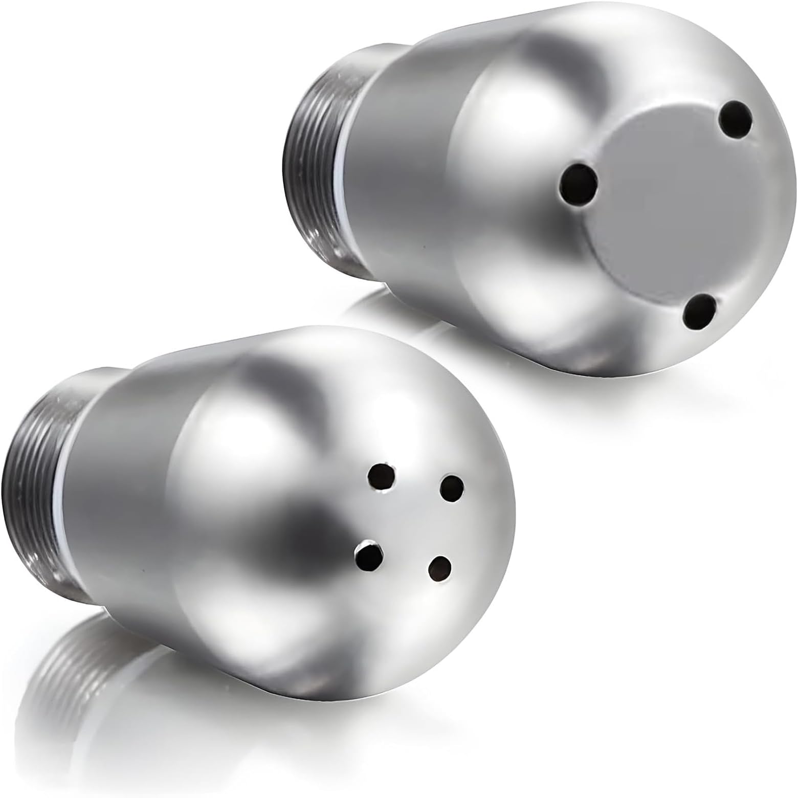 HAPPOWPack of 2 Steam Nozzles Compatible with Sage/Breville Barista Express, Sage Barista Pro/Barista Touch Impress/Bambino, Stainless Steel Steam Nozzle of Coffee Machine, 3/4 Holes, Accessories for