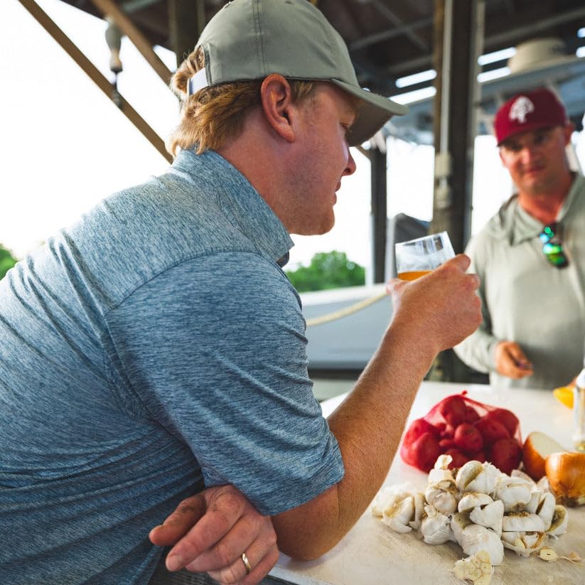 Mossy Oak Polo Sun Shirt for Men with UV Protection for Golf, Fishing, Hiking, or Casual4