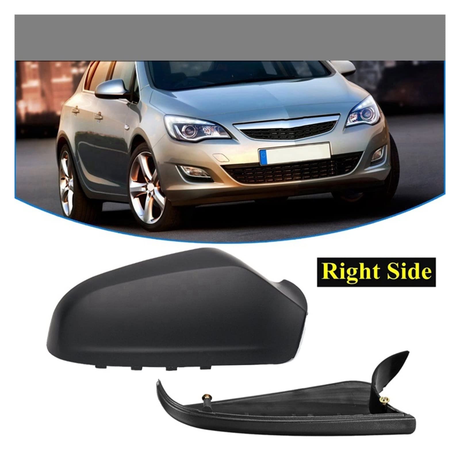 Carcasa De Espejo Retrovisor Para Vauxhall Astra H 2004-2009 - Lado Izquierdo | Color Azul Oscuro | Fácil Instalación