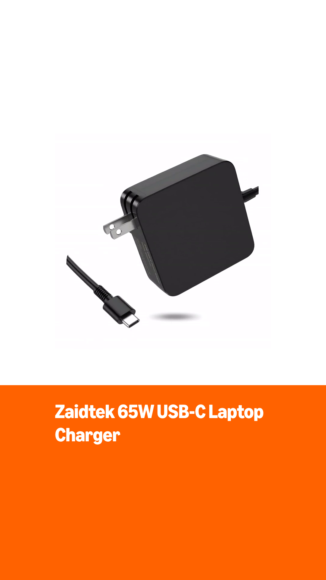 Amazon.com: Zaidtek 65W USB C Laptop Charger Compatible with