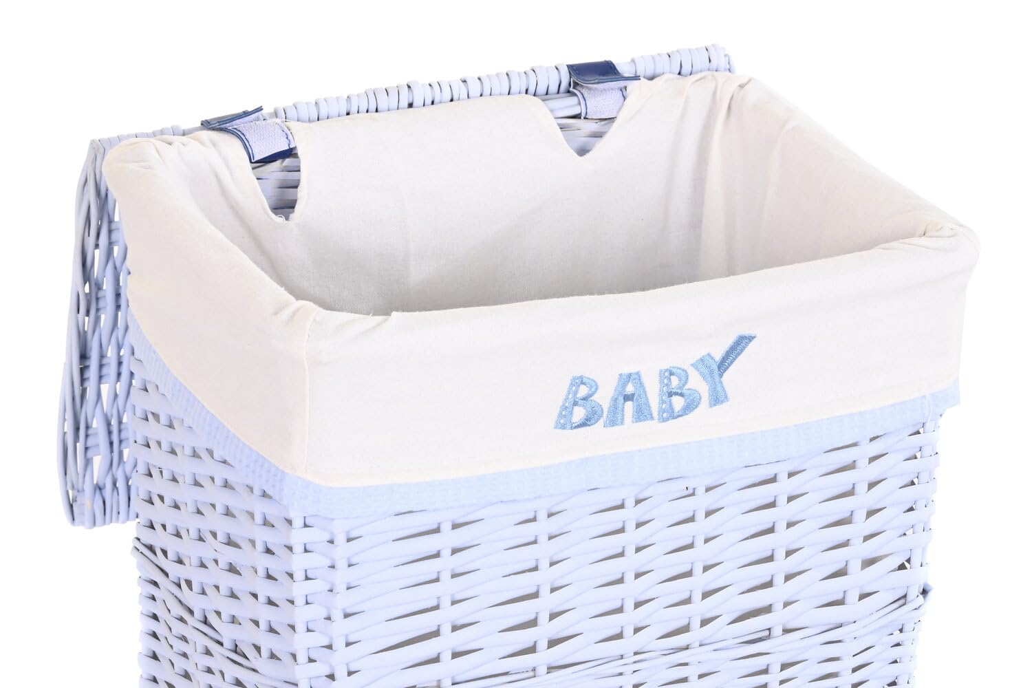 CESTA ROPA SET 5 MIMBRE POLIESTER 44X34X56