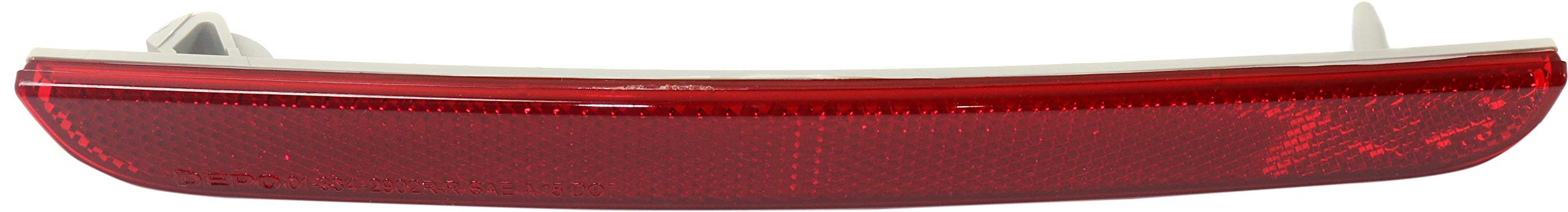 Pinkomoto Rear Bumper Reflector Passenger Side Red Reflector - View #9