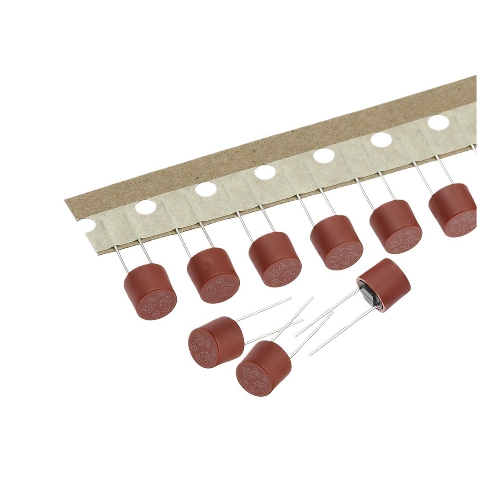 10 sztuk bezpieczników płaskich, okrągłych, 500 mA, 1 A, 2 A, 2,5 A, 3,15 A, 4 A, 5 A, 6,3 A, 8 A, 10 A, 250 V, 382 T2A, płyta zasilająca TV LCD (T3,15 A)
