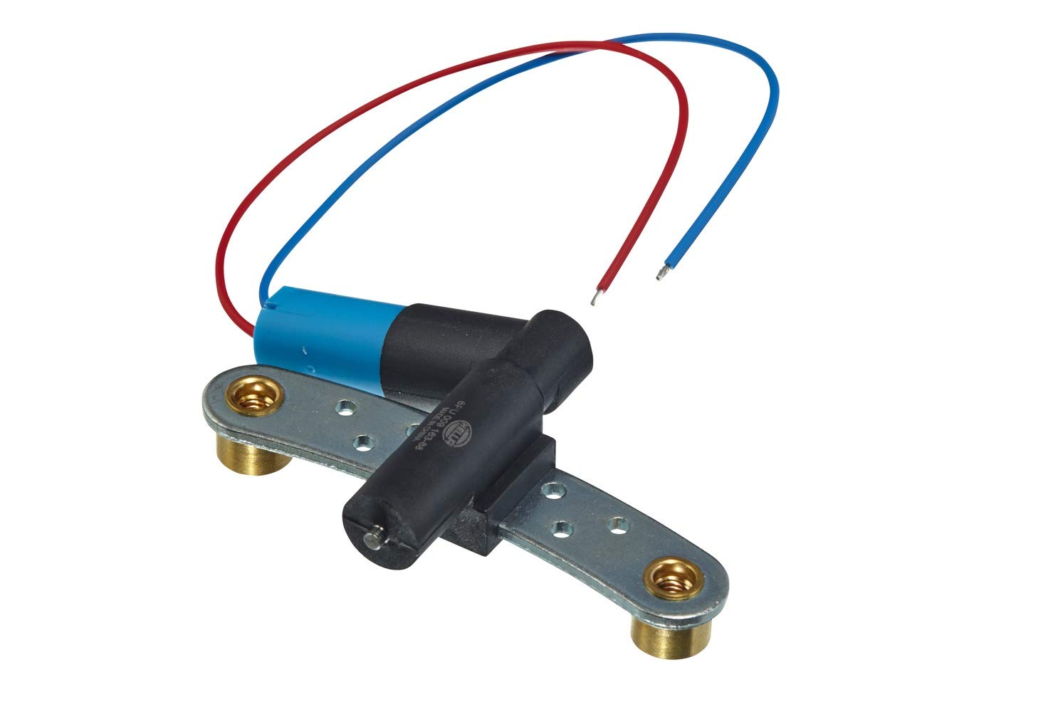 HELLA 6PU 009 163-881 Capteur d'angle, vilebrequin - 12V - 2pôle - avec adaptateur spécifique au véhicule | Compatible avec: DACIA LOGAN, LOGAN MCV, RENAULT CLIO II, ESPACE III, FLUENCE, GRAND SCÉNIC II, KANGOO