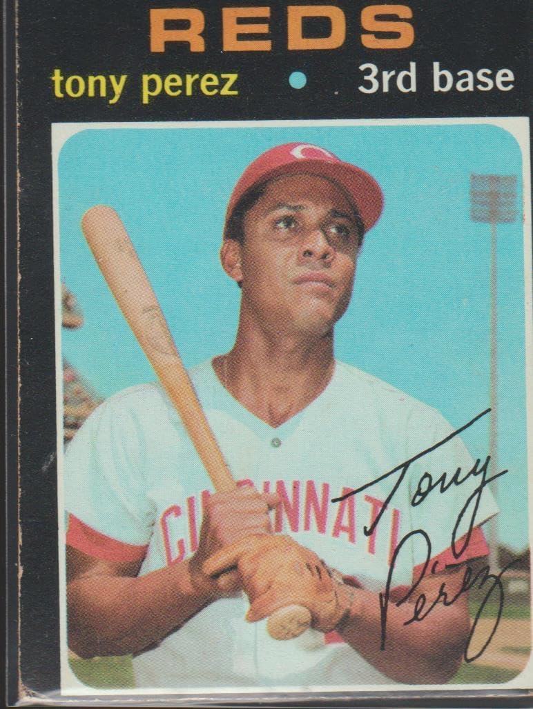 1971 Topps Tony Perez REds Baseball Card #580