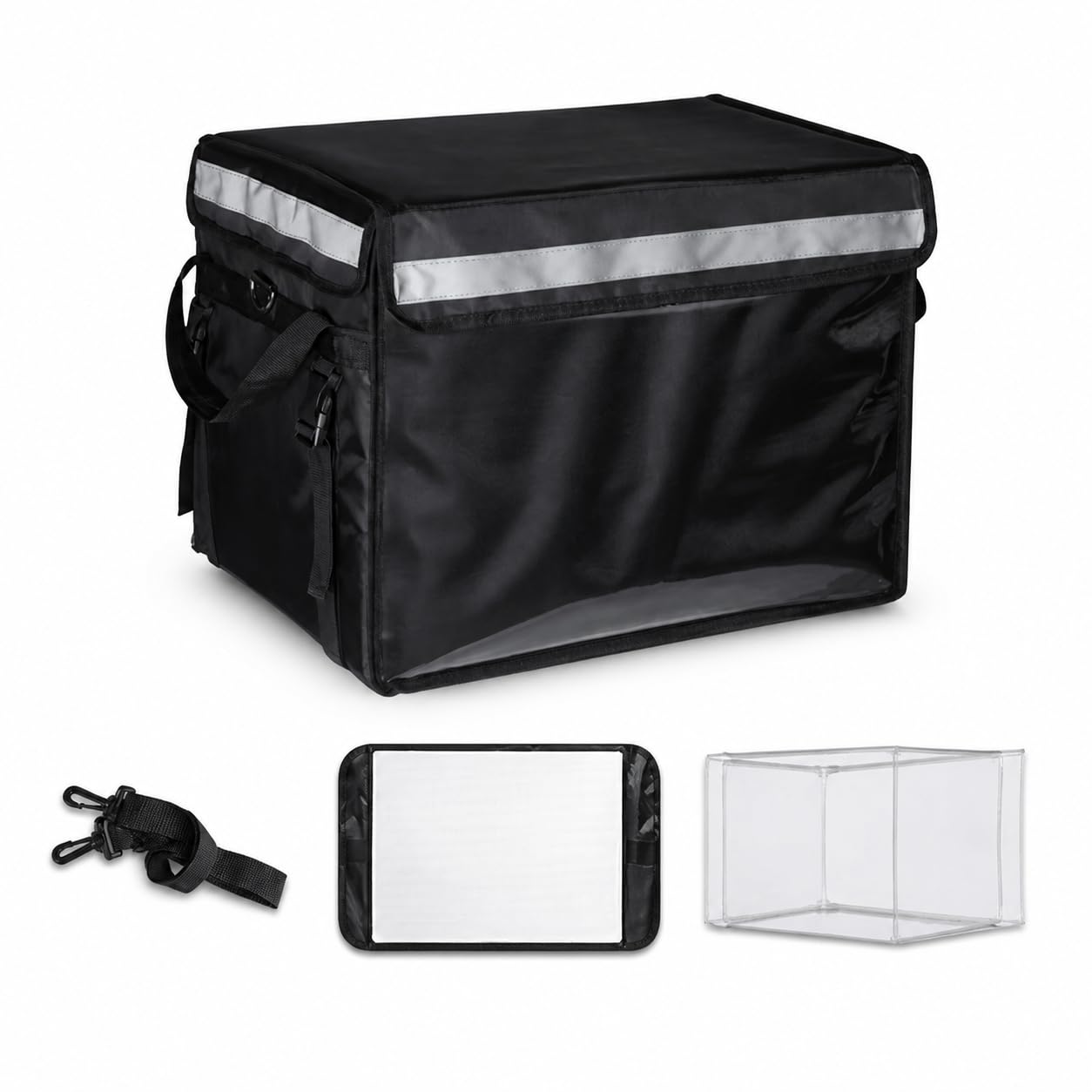 Isolierte Liefertasche für Speisen, 62L + Innenrahmen
