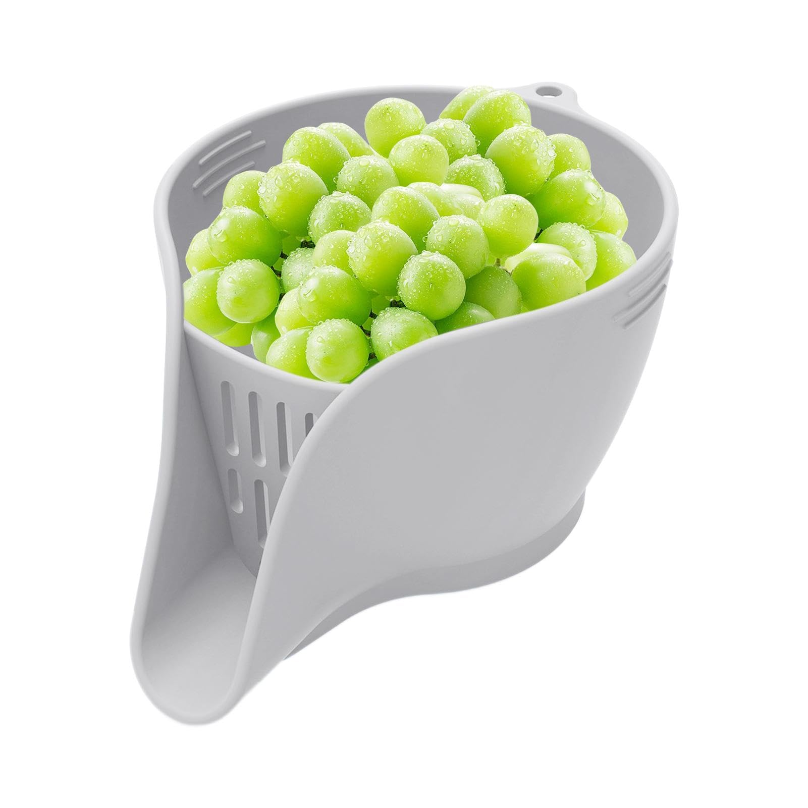 Mini Scolapasta Per Alimenti Con Doppi Manici, Colino Per Lavaggio Riso Scolapasta Per Frutta In Plastica Scolapasta Per Alimenti Da Cucina Per Frutta E Verdura