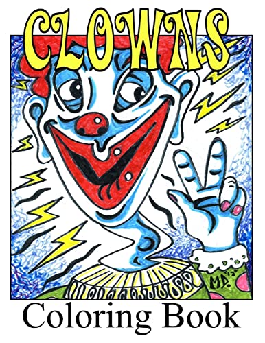 CLOWNS Coloring Book