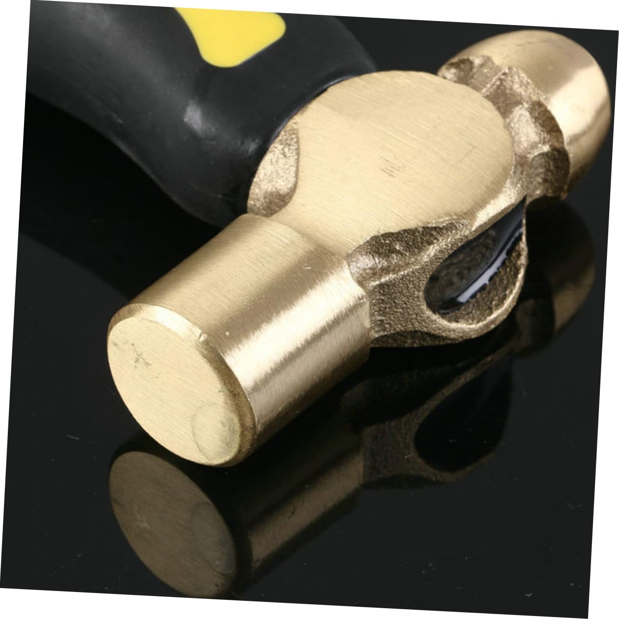 Angoily Martillo De Estampación De Latón De Mango y Agarre Ergonómico Para Bricolaje y Manualidades