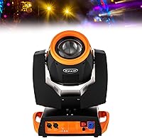 Vista 1 de Lemonrain 7R 230W Beam Sharpy Moving Head Light, 17 Gobos RGBW Beam Lights 14 Colores Led Cabeza Móvil Luces Dj Luces w16 Canales para Iglesia Boda