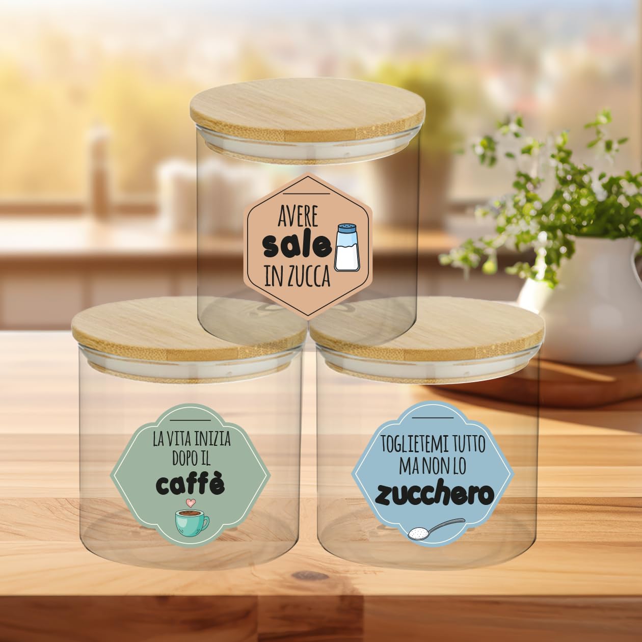 BARATTOLI DI VETRO Per La Conservazione Vaso Contenitore Caffè in Bicchiere EUR 12,78 - FR BARATTOLI DI VETRO Per La Conservazione Vaso Contenitore Caffè in Bicchiere EUR 12,78 - FR