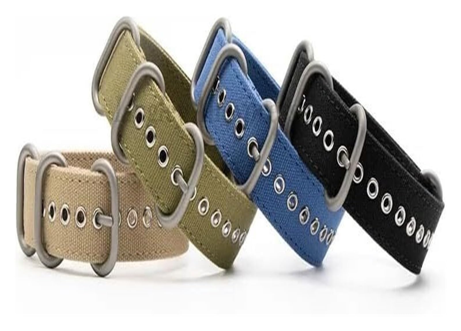 Bracelet de montre en nylon tissé, Bracelet de montre en toile et Nylon, 18mm, 20mm, 22mm, universel, Bracelet de remplacement for montre intelligente