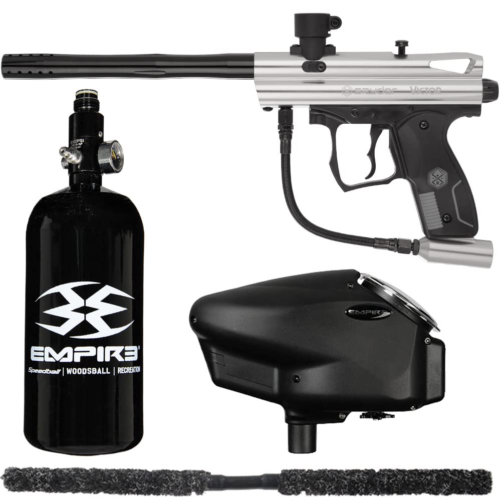 Action Village Kingman Spyder Victor Core Paintball Gun Package Kit