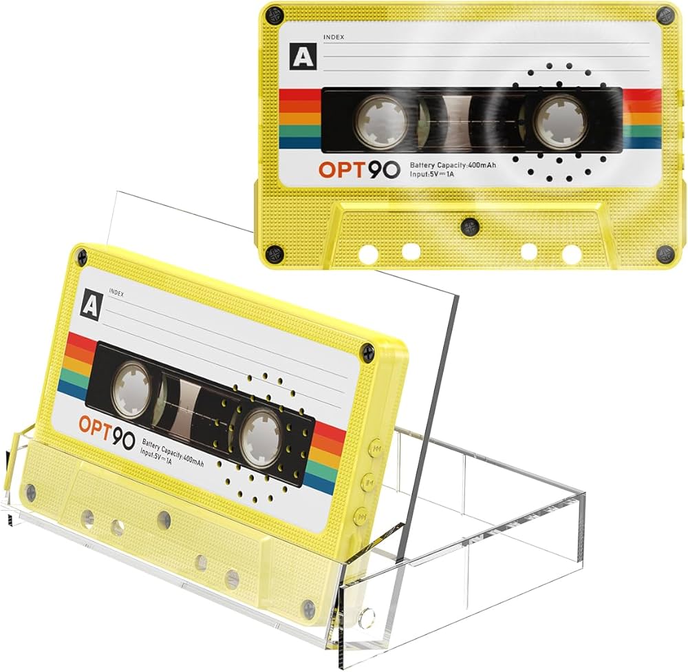 opt！ Cassette Speaker, Portable Bluetooth Speakers, Wireless