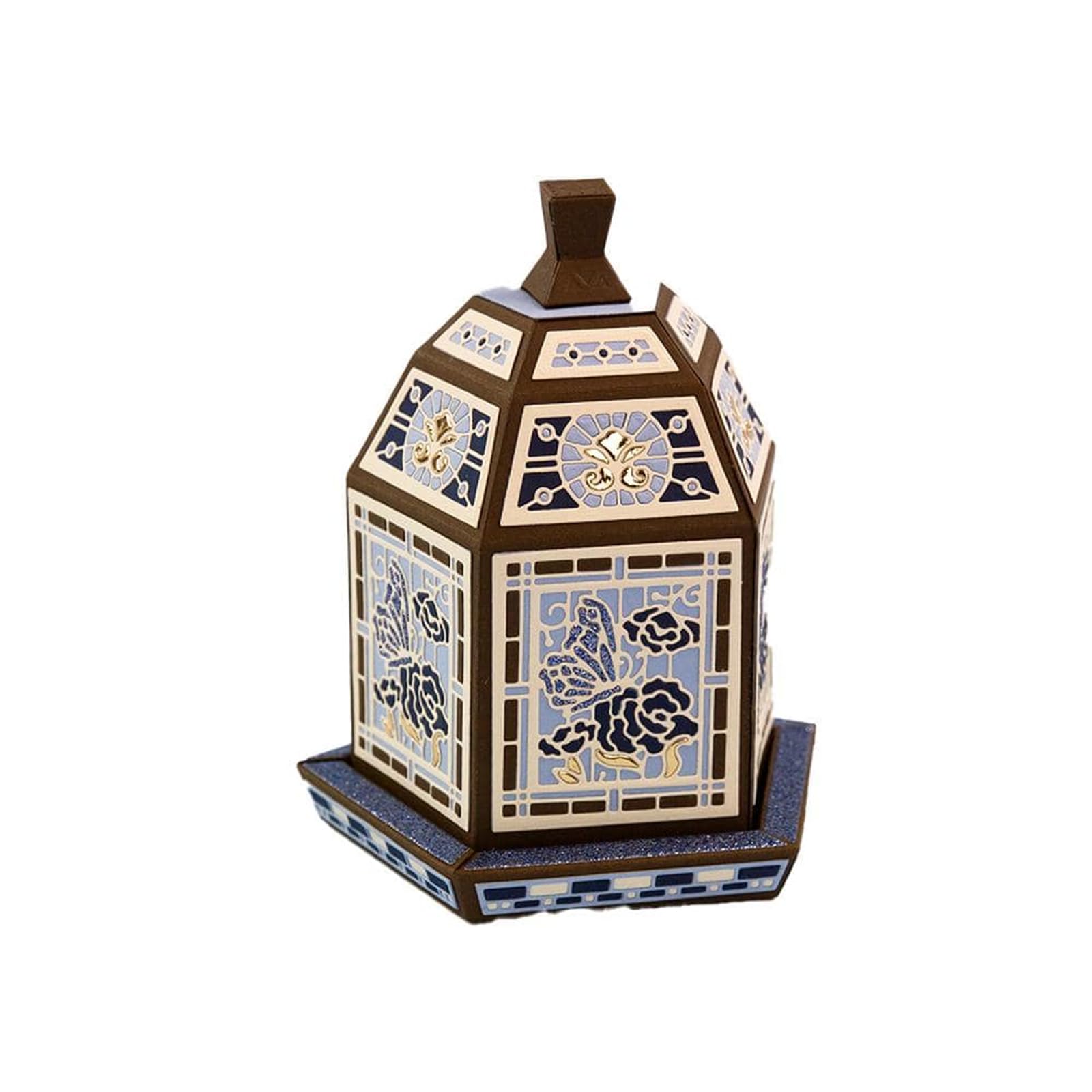 Briartw Fustelle 3D a forma di campanile per la creazione di biglietti, fustelle fatte a mano, per contenere dolcetti, dolci e regali, fai da te, album di ritagli fatti a mano, carta per goffratura,