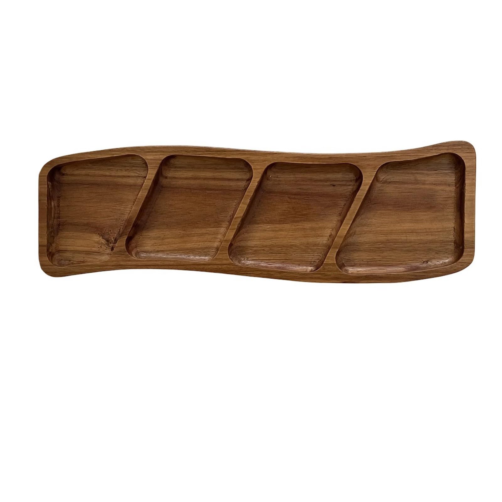 Compact Storage Tray Divided Sections Prevents Mixing Stylish Home Outdoor Use Home Tray