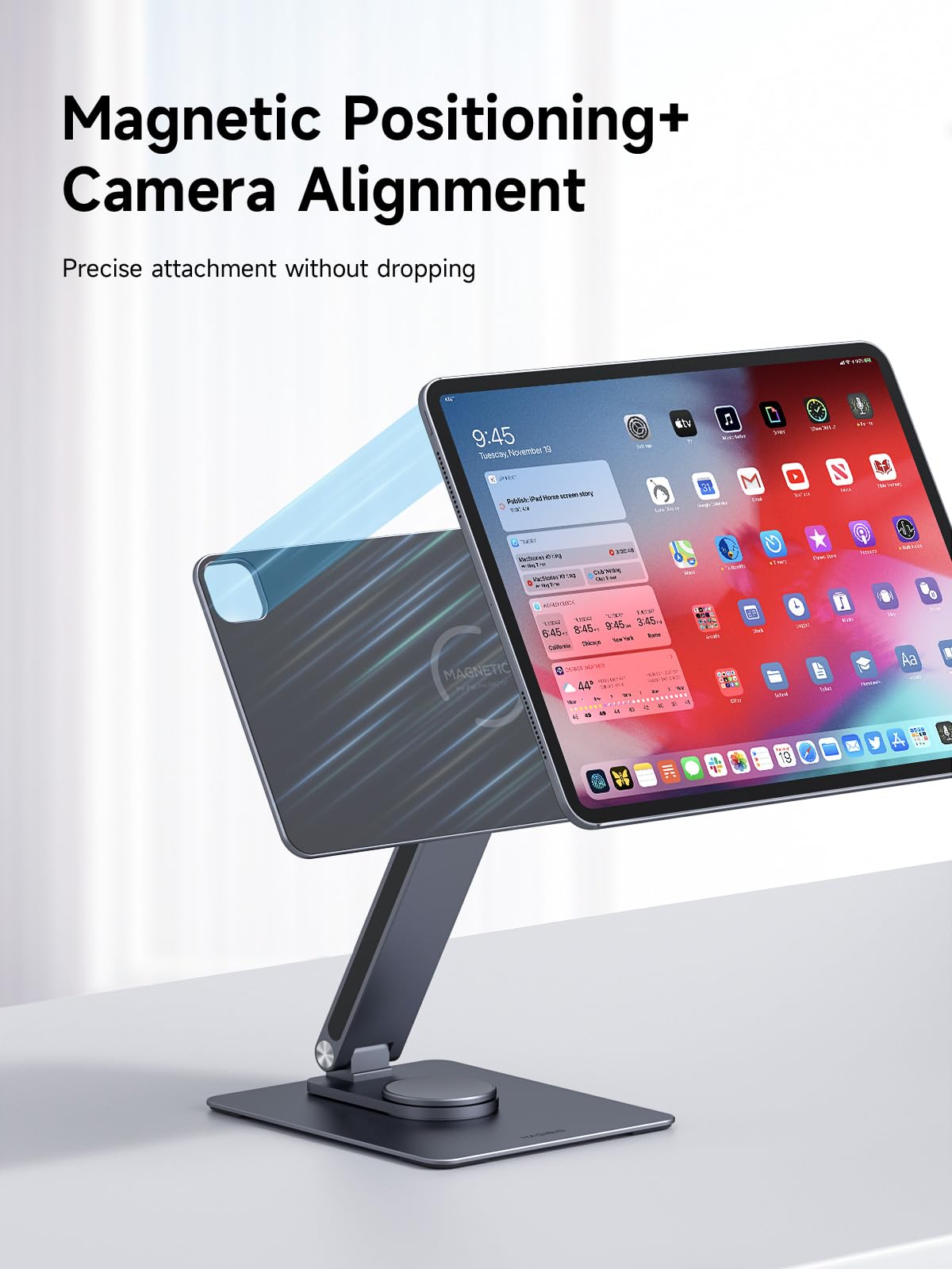 Amazon.com: Hagibis Magnetic iPad Stand, 360° Rotatable