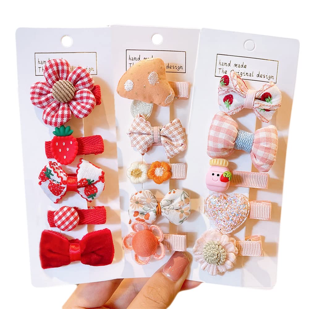 【さくら小】ベビーヘアクリップ ヘアゴム 【さくら小】ベビーヘアクリップ ヘアゴム