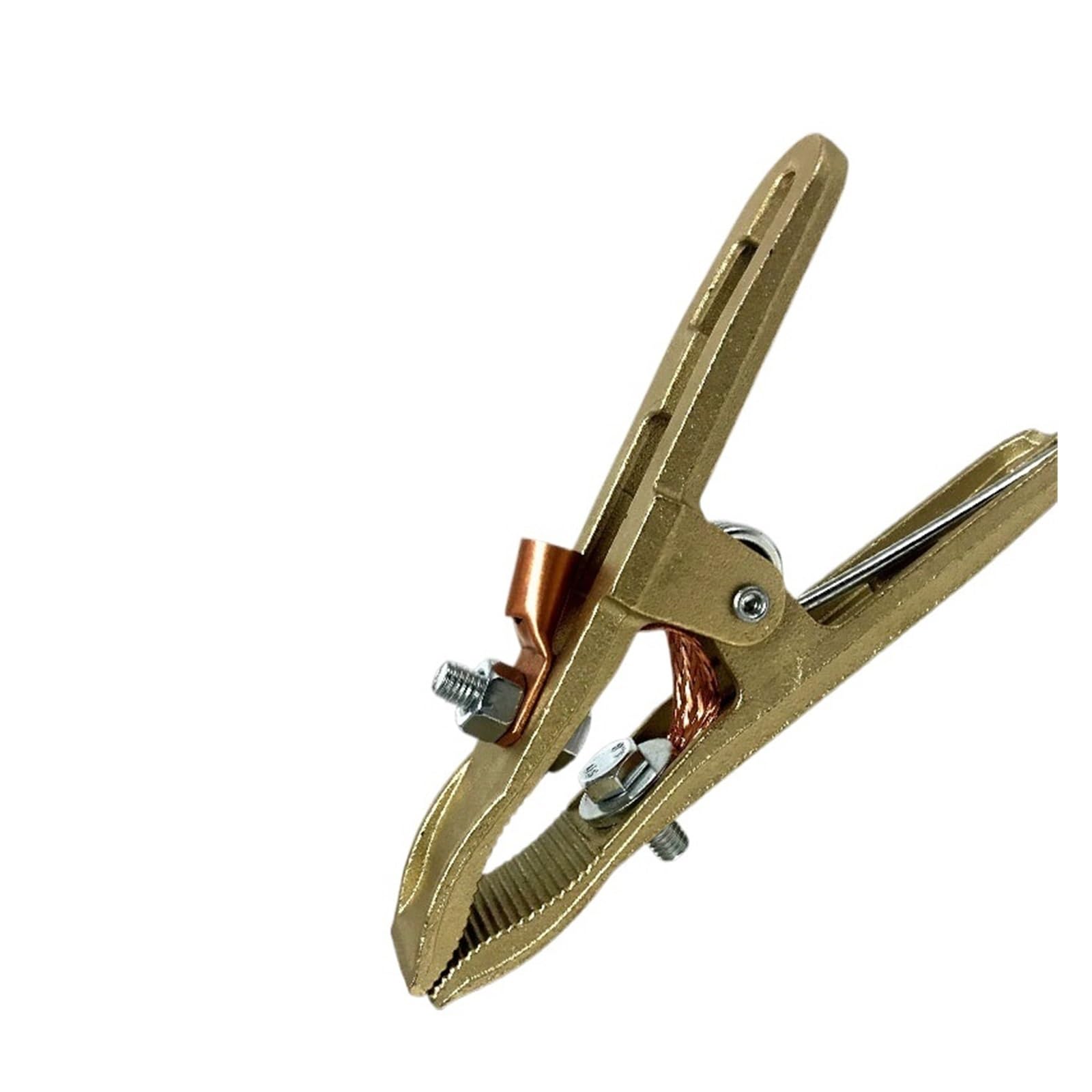 Pinza Soldadura Abrazadera de tierra for soldadura, Material de latón en forma de A, 260/300/500A, 1 ud. | 300A