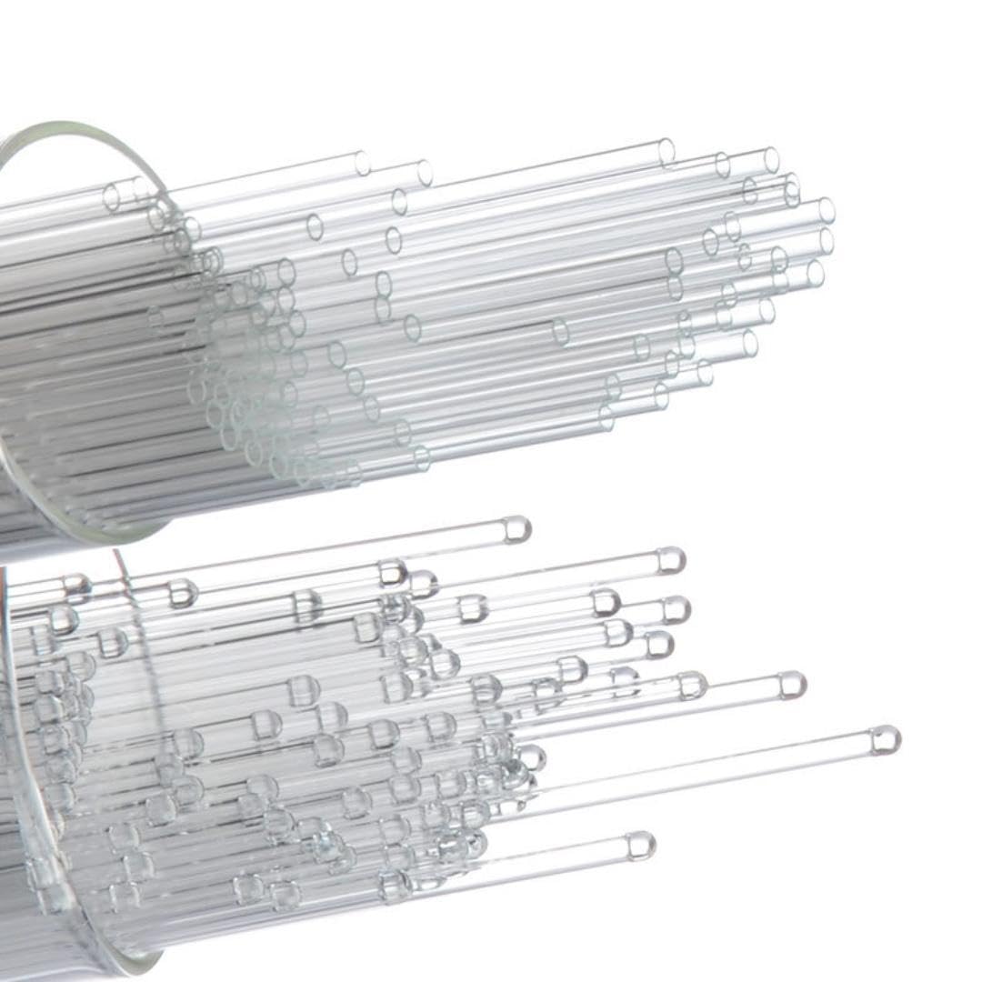 Glaskapillarröhrchen zur Schmelzpunktmessung – Material mit niedrigem Borosilikatgehalt,(0.4mmx100mm 1000pcs)